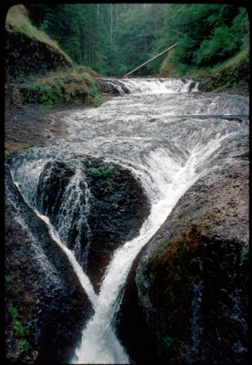 Twister Falls on Eagle Creek