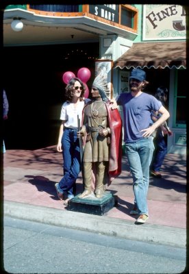 Cody and Kathy in Disneyland 1979