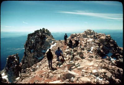 Mt Shasta Summit 14,162 ft in 1977