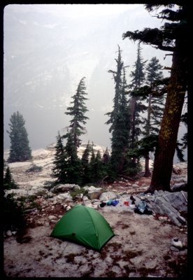 Grizzly lake camp and Bibler