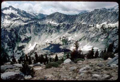 Mirror Lake from Mirror Pass