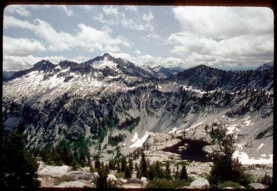 TA Mirror Lake, Sawtooth Peak, and Twin Pine Pass