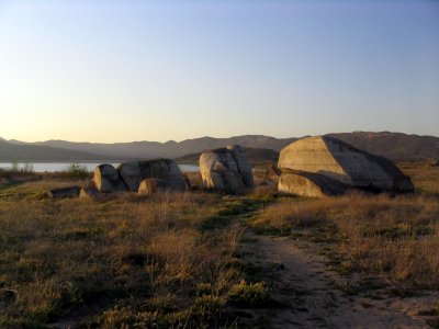 Lake Morena stones