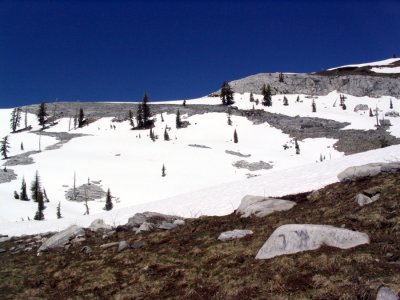 Marble Mountain snow and limestone