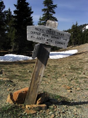 Trail sign