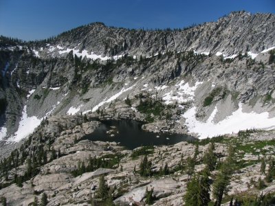 Mirror Lake and the Ledge route