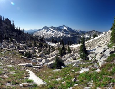 Mirrror Pass from southside view is south