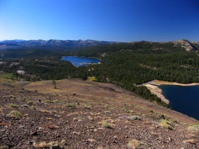 Blue Lakes from Nipple Ridge