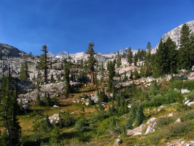 PCT near Heather Lake