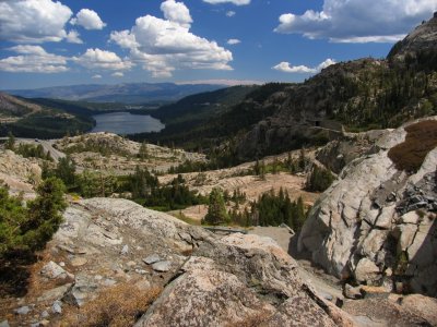 Donner Lake and resupply day