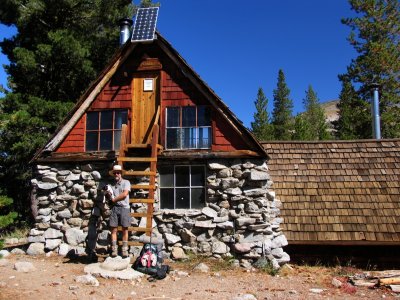 Peter Grubb Hut, Kelly and me