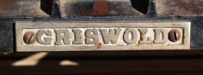Griswold Cast Iron Cook Ware from Erie, Pennsylvania