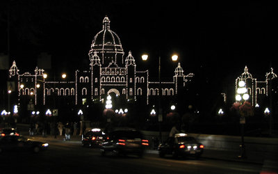 Capitol At NightVictoria, BC