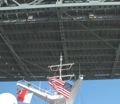 Under and Out into the Atlantic