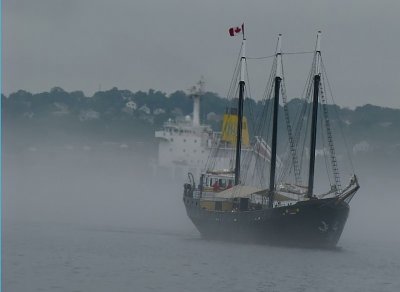 Halifax Fog Hidden in the Mist