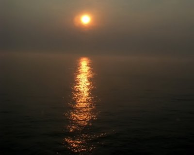 Evening on the second day.