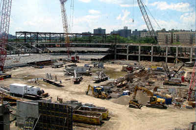 Heresy at WorkThe new Stadium under construction