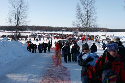 Crowded Lake!