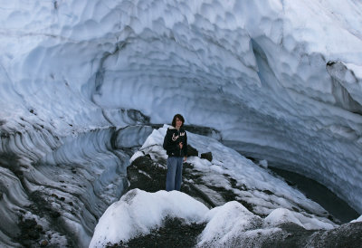 Tyler in a Glacial Swirl