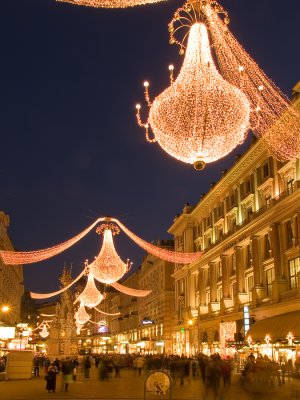 Night Vienna, Austria