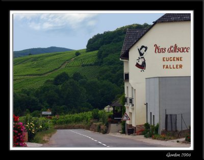 Route des vins,  Alsace, France