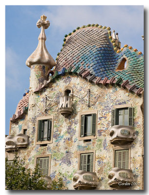 La Casa Batllo de Gaudi