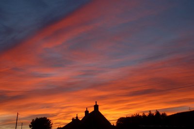 1st November 2006  wintry sunrise