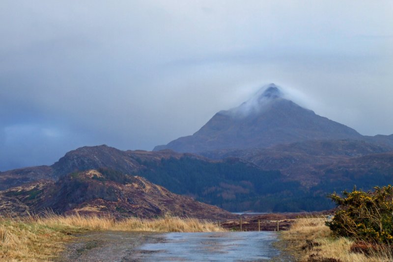 Clouds over Ben Stack