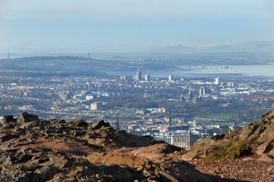 Edinburgh from Arthur's Seat