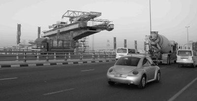 Bridge at Jebel Ali Port interchange