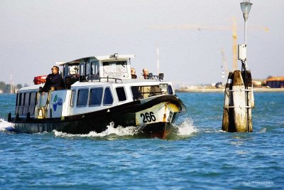 The Vaporetto....the bus of Venice
