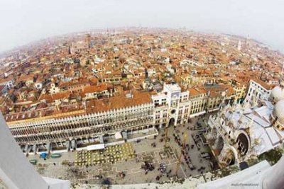 Over Saint Mark's Square from atop Campanile