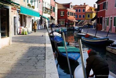 Fondamente and Canal in Burano