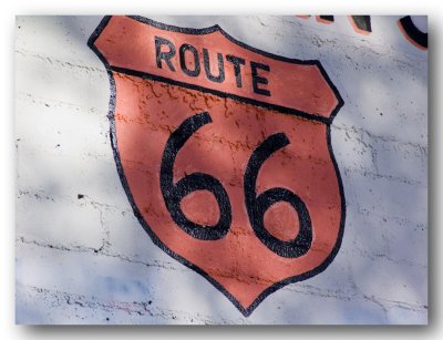 Route 66.  The Mother Road in Arizona. Gallery