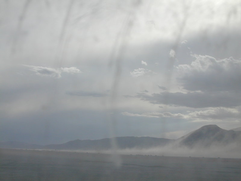 dusty cloudy