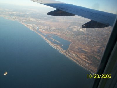 flight to ORange County 2 landing 8:15am