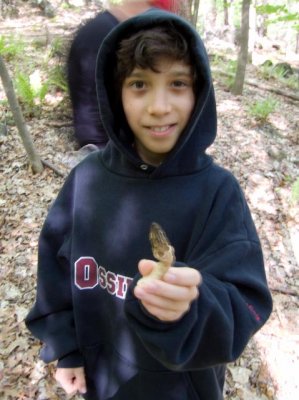 Caleb's first find of the day! 0005.jpg