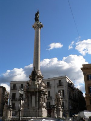 Piazza Domenico in Palermo