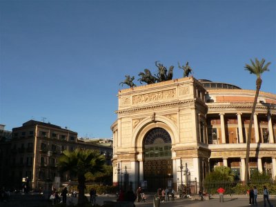 Near Teatro Massimo