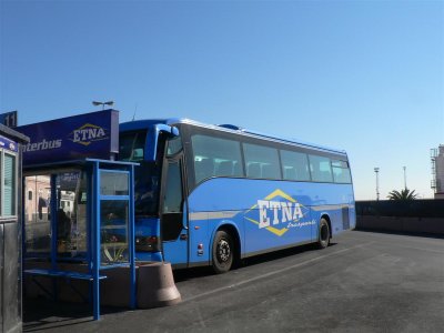 Bus to Taormina