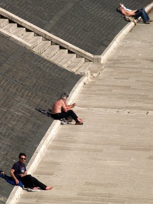 catching some rays