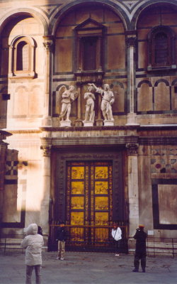 Gold Door of Michelangelo