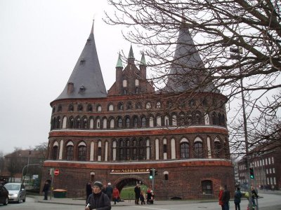 Holstentor, Town Side