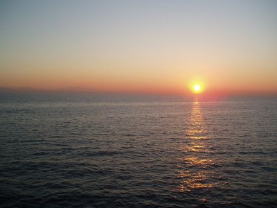 Sunrise on the Aegean Sea
