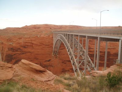 Bridge standing over Colorado River