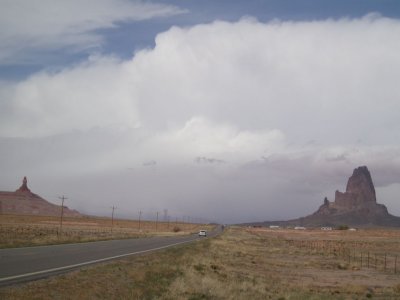 Close to Monument Valley