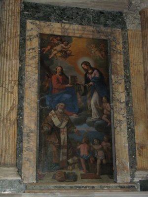Painting in the Pantheon