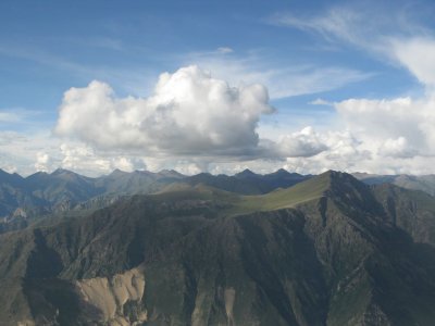 Tibetan Plateau, seen from the Air