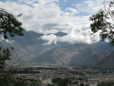 Lhasa seen from Potala