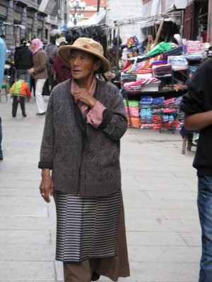 Old Tibetan Lady